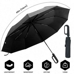 Hot <b>Sale</b> High Quality Wholesale Promotional Cheap Automatic Sun Light <b>Weight</b> Umbrella <b>for</b> the Rain - Product Image 2