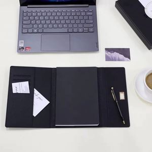 2026 New Year's Wholesale Promotional <b>Gift</b> <b>Set</b> A5 Luxury PU Leather Notebook Journal and Pen for Business and Valentine's Day - Product Image 5