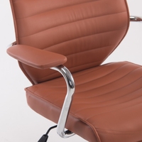 Chaise de bureau ergonomique au design moderne, 100 mm, peinte par pulvérisation, avec barre d'air, pour usage professionnel