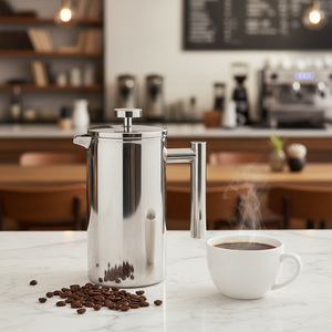 เครื่องชงกาแฟแบบกดมือ สแตนเลส 304 สำหรับชงกาแฟ ชงนม ชง<span class=keywords><strong>ชา</strong></span> พร้อมตัวกรอง สำหรับ<span class=keywords><strong>ร้าน</strong></span>กาแฟ - Product Image 6