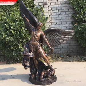 FANCY Customized Life Size Outdoor Large Antique Bronze Sculpture Statues