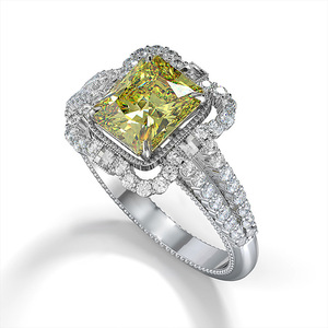 Anello Traforato Classico Queen per Donne, Elegante Gioiello da Dito alla Moda - Product Image 1