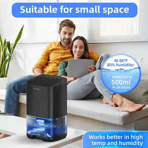 Deshumidificador de Aire Portátil Mini de 1.1L, Venta Caliente 2025, Eléctrico con Filtro de Aire Lavable para Hogar y Sótano - Product Image 3