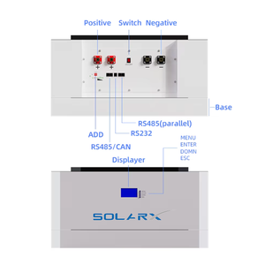 Système de stockage d'énergie domestique Pack de batteries au lithium-ion 51.2V 48V 100AH 200AH 300AH Batterie Lifepo4 <span class=keywords><strong>Pylontech</strong></span> - Product Image 5