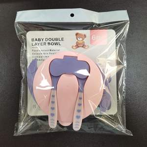 Ciotola per l'addestramento ai pasti per bambini in gel di silice per l'alimentazione con alimenti supplementari, design con ventosa, ciotola portatile antiscivolo e anti-caduta - Product Image 6