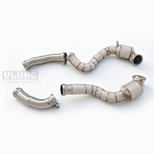 Tubo de Escape de Acero Inoxidable 304 para <span class=keywords><strong>Mercedes</strong></span> AMG <span class=keywords><strong>GT</strong></span> 63 <span class=keywords><strong>63S</strong></span> 4.0T 2018-2024 V8 Biturbo, Alto Flujo, Piezas de Auto de Alto Rendimiento - Product Image 3