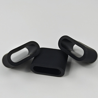 Tuyaux de chicha en silicone noir étanches, tube de bande LED en silicone noir, tuyau en silicone pour chicha, couleur noire