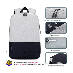 Custom Business Back <b>Pack</b> <b>Bag</b> Laptop Backpacks Men Custom Logo Travel Backpack Waterproof Usb Charging Men's Backpack - Product Image 3