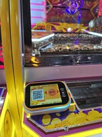 Terminal de paiement intelligent par carte IC avec fonction de recharge pour parcs d'attractions, aires de jeux intérieures, salles d'arcade et machines de jeu