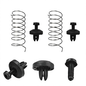 FOR Ford Front Grille Emblem <b>Clips</b> Springs Plastic Manganese Steel Replacement Repair Parts 15057881125799 - Product Image 3