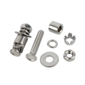 สกรูขยายแบบสั้นพิเศษ 3 ซม. สแตนเลส สำหรับยึดหินอ่อนแบบแห้ง ตอกยึดใต้ผนัง - Product Image 4