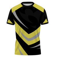 Chemises de course à séchage rapide par sublimation avec logo personnalisé OEM Chemise de marathon à impression intégrale T-shirts de course pour hommes