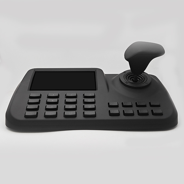5inch Screen with 3D PTZ Network Keyboard | Precise Indoor Control of Outdoor High-rise PTZ IPC with Full Protocol Compatibility