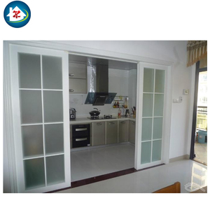 ประตูบานเลื่อน <span class=keywords><strong>PVC</strong></span> ดีไซน์ทันสมัย ราคาประหยัด ประตูหน้าต่าง UPVC - Product Image 3