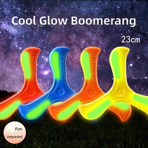 Disco Volante Boomerang per Bambini, Giocattolo Sportivo da Esterno a Tre Pale, Disco Rotante Interattivo Lanciato a Mano - Product Image 1