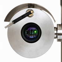 Détecteur laser industriel PTZ HIREP pour la télémétrie du méthane, système de surveillance à distance des fuites de gaz TDLAS, vente en gros OEM
