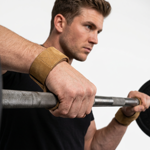 Sangles de soutien du poignet en cuir de vachette réglables de qualité supérieure, antidérapantes, unisexes, équipement de sécurité pour la musculation et le fitness - Product Image 1