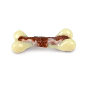 Лидер продаж на Amazon, 3 размера, зубная Чистка, агрессивные нейлоновые игрушки для костей, прочная игрушка для жевания собак со вкусом