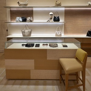 เคาน์เตอร์ร้านค้าและร้านเสริมสวย <span class=keywords><strong>Oni</strong></span> Shopfitting+beauty - ดีไซน์เคาน์เตอร์ต้อนรับโทนสีอ่อน - เรียบง่ายและสง่างาม เหมาะสำหรับร้านค้าระดับไฮเอนด์ - Product Image 1