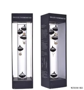 Energieke Stijlvolle Individuele Galileo Thermometer Glazen Decor Voor Studeerkamer Van Goede Kwaliteit Indoor Glas Weerstation