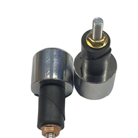 Tapones de Extremo de Manillar para Motocicleta TVS HLX125, Amortiguadores de Vibración con Peso