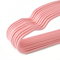 Nouvelle conception d'usine de cintres légers pour bébés et enfants en plastique bon marché