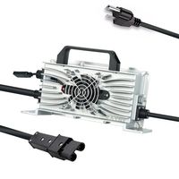Chargeur de batterie de chariot de golf professionnel ZAYNE ZCH-6, directement de l'usine, LiFePO4, étanche IP67, 36V 48V 20AMP