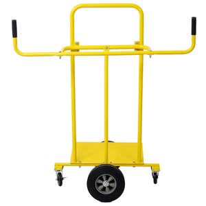 750LBS empat roda Drywall Dolly Cart Manual tangan truk 340 kg Panel Dolly Cart Transport untuk penggunaan rumah - Product Image 2