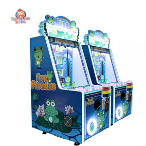 Frog <span class=keywords><strong>Paradise</strong></span> Whack <span class=keywords><strong>a</strong></span> Frog, jeu d'arcade à monnayeur pour enfants, jeu de frappe au marteau avec récompense par <span class=keywords><strong>ticket</strong></span>, pour aire de jeux - Product Image 4