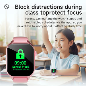 Montre intelligente pour enfants avec carte SIM, vibration, logo personnalisé, localisation <span class=keywords><strong>GSM</strong></span> LBS, vente en gros - Product Image 4