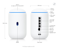 Routeur UniFi Dream Router 7 UDR7 tout-en-un, passerelle cloud WiFi 7, SFP+ 10G, PoE 2.5G, contrôleur NVR intégré pour la maison et les petites entreprises