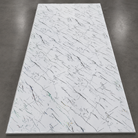Panneau décoratif en PVC imitation marbre, résistant à l'humidité, imperméable et anti-UV, alternative au marbre pour les murs