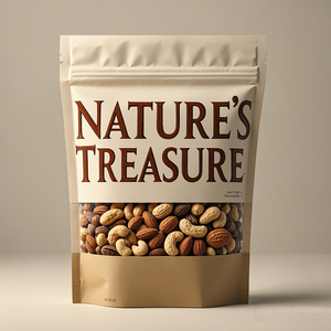 Tùy chỉnh in thực phẩm cấp hạt gói snack đứng lên túi nhựa với túi cửa sổ rõ ràng giá xuất xưởng gói Mylar - Product Image 3