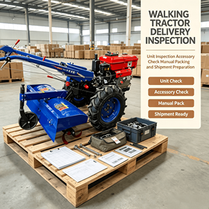 Tractor <span class=keywords><strong>de</strong></span> <span class=keywords><strong>Mano</strong></span> Diésel <span class=keywords><strong>de</strong></span> 8-32 HP, Fácil <span class=keywords><strong>de</strong></span> Operar, con Cultivador para Cultivo <span class=keywords><strong>de</strong></span> Vegetales - Product Image 2