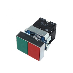 <span class=keywords><strong>LAY5</strong></span>-BL8325 XB2-BL8325 bl8425 đôi nút kim loại bắt đầu/dừng chuyển đổi 1no1nc kết hợp màu đỏ màu xanh lá cây - Product Image 1