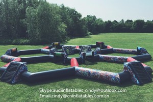Terrain de football gonflable hexagonal, terrain de football gonflable pour <span class=keywords><strong>jeu</strong></span> de défi - Product Image 2