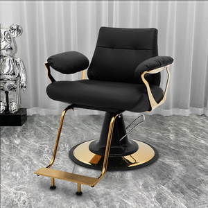 Silla de madera de estilo italiano, muebles de salón para el cabello, sillas de peluquero, tienda, equipo de altura ajustable, silla para salón, muebles de uñas - Product Image 6