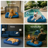 Nouveau lit pour chien moderne, luxueux, doux, amovible, lavable et pliable pour chats et chiens
