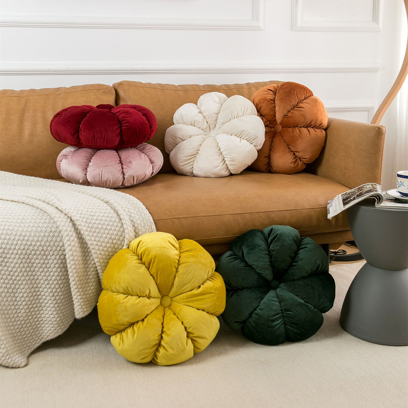 Modern Simple Round Bud Pillow Cushion
