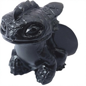 Figura <span class=keywords><strong>de</strong></span> Dragón <span class=keywords><strong>de</strong></span> 2 Pulgadas Tallada a Mano <span class=keywords><strong>con</strong></span> Cristales y Piedras Curativas, Regalo Decorativo para el Hogar, Cumpleaños o Festivales - Product Image 1