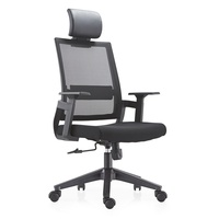 Chaise de bureau ergonomique JOHOOFURNITURE avec appui-tête, vente directe usine, Silla De Oficina pour bureau, coussin épais confortable