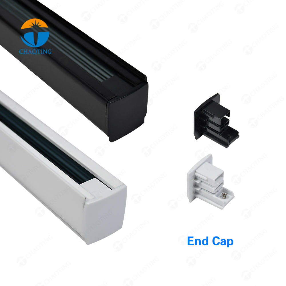 Track light Rail tail plug