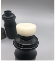 Récipient à peinture avec logo personnalisé basse quantité minimale de commande plastique souple pinceau éponge plume vide bouteilles de marqueurs en mousse pour encres shampooing lotion fard à joues recharge