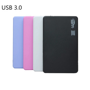 Factory Wholesale Handisen HDD Enclosure 2.5 USB 3.0 Plastic External Hard Drive Enclosure USB To SATA Hard Disk Case Housing