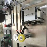 Machine de remplissage verticale automatique à vis sans fin pour poudre, avec moteur, film, papier, haute précision, pour petits sachets, pochettes, aliments, épices, farine, café