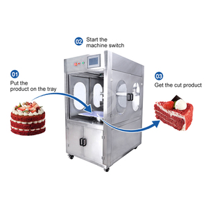ORME <b>Commercial</b> Cheese Cut Slicer <b>Machine</b> Ultrasonic Round <b>Cake</b> Cutter <b>Machine</b> Price - Product Image 3