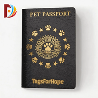 Impression de livrets personnalisés en papier offset et carton à prix abordable pour certificats de santé pour animaux de compagnie, passeports pour chiens et chats