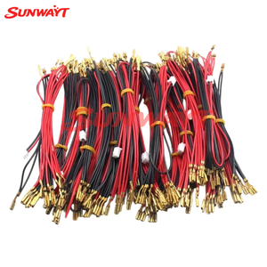 5V 12V Illuminated Light Bulb Led Cable Push Button Wires With 2.8mm <b>Quick</b> Spade Terminal <b>Connector</b> to Arcade Power Supply - Product Image 4