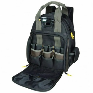 Sac à dos lumineux à 53 poches pour outils et instruments, logo personnalisé, BSCI Factory L255 Tech Gear - Product Image 2