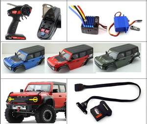 Meilleure nouveauté 1/10 échelle RGT 86130 AWD/4WD télécommande électrique Rock Crawler 4x4 RTR Spirit Horse Raptor caméra RC tout-terrain - Product Image 6